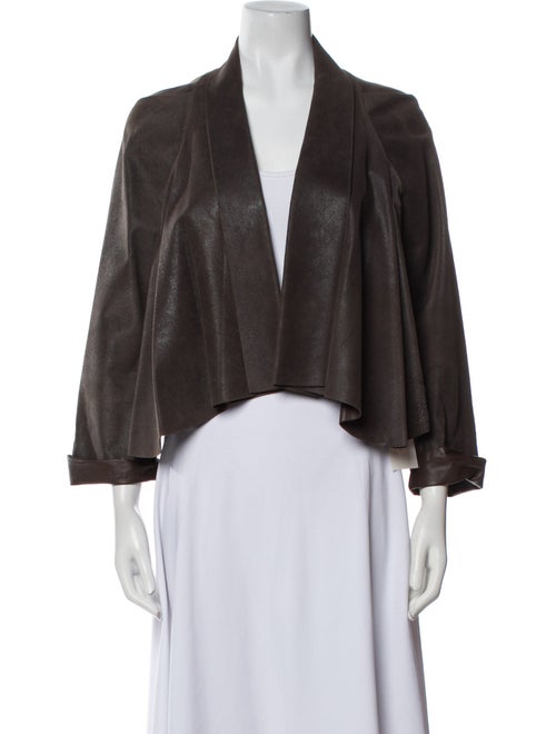 Rozae Nichols Suede Bolero