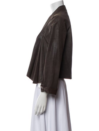 Rozae Nichols Suede Bolero