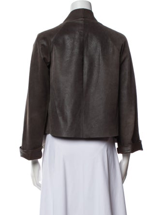 Rozae Nichols Suede Bolero