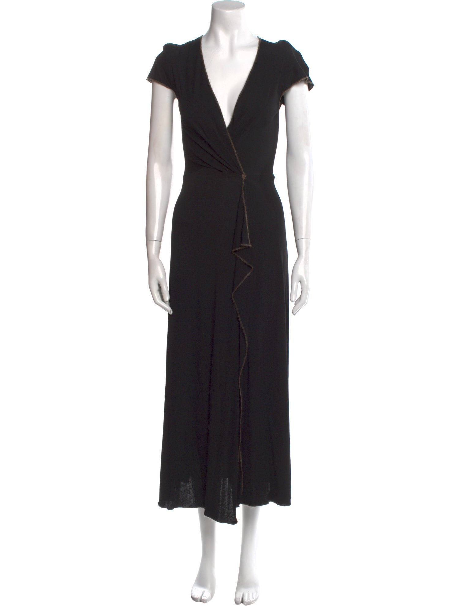 Rozae Nichols V-Neck Long Dress