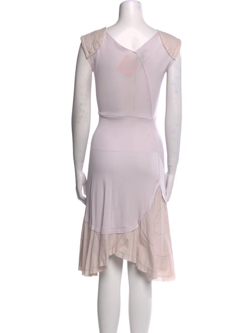 Rozae Nichols V-Neck Midi Length Dress