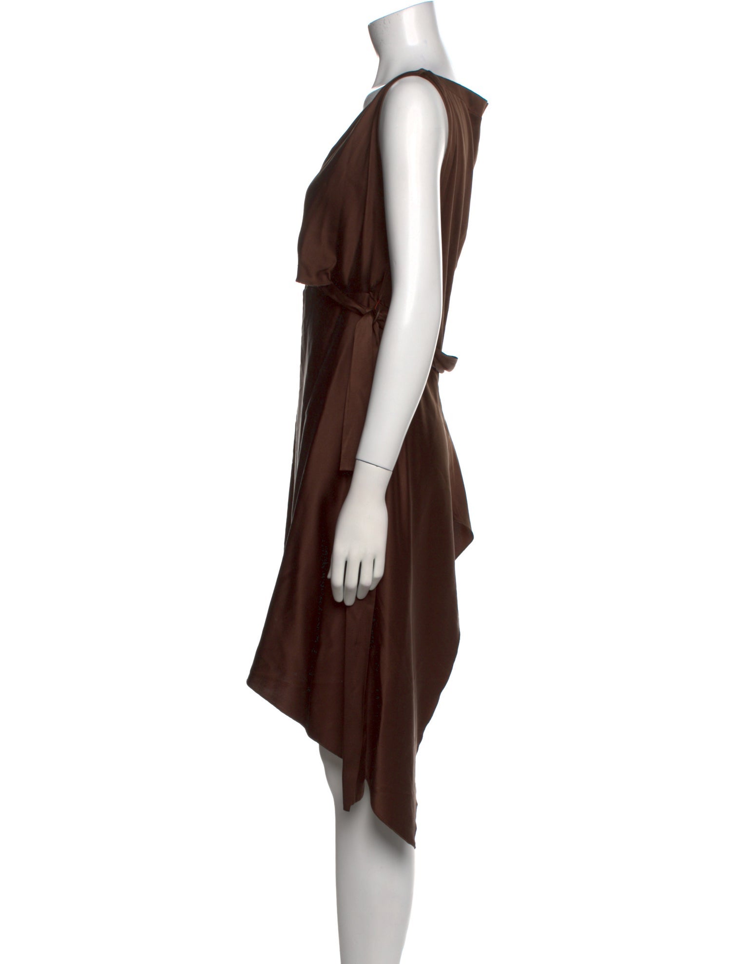 Rozae Nichols Silk Midi Length Dress