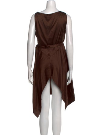 Rozae Nichols Silk Midi Length Dress