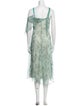 Rozae Nichols Silk Knee-Length Dress