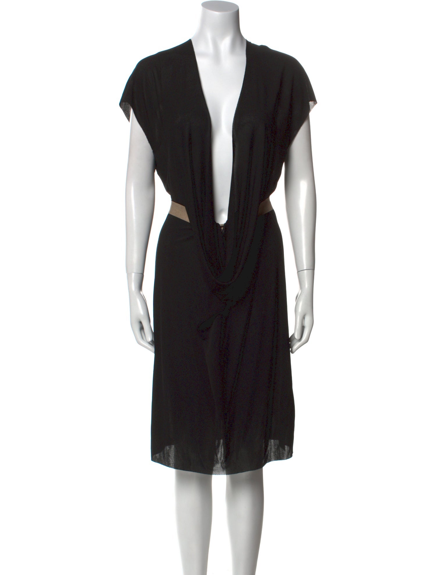 Rozae Nichols V-Neck Knee-Length Dress