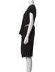 Rozae Nichols V-Neck Knee-Length Dress