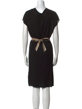 Rozae Nichols V-Neck Knee-Length Dress