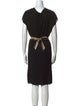 Rozae Nichols V-Neck Knee-Length Dress