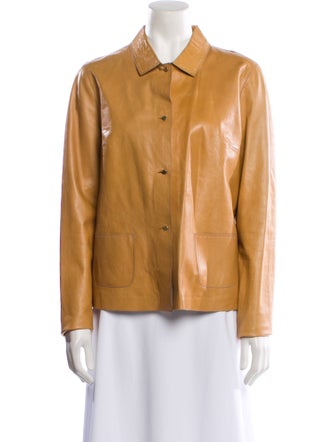 Rozae Nichols Leather Blazer