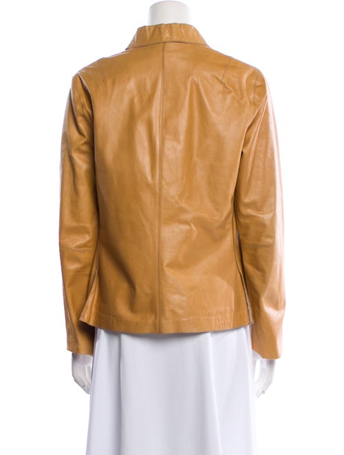 Rozae Nichols Leather Blazer