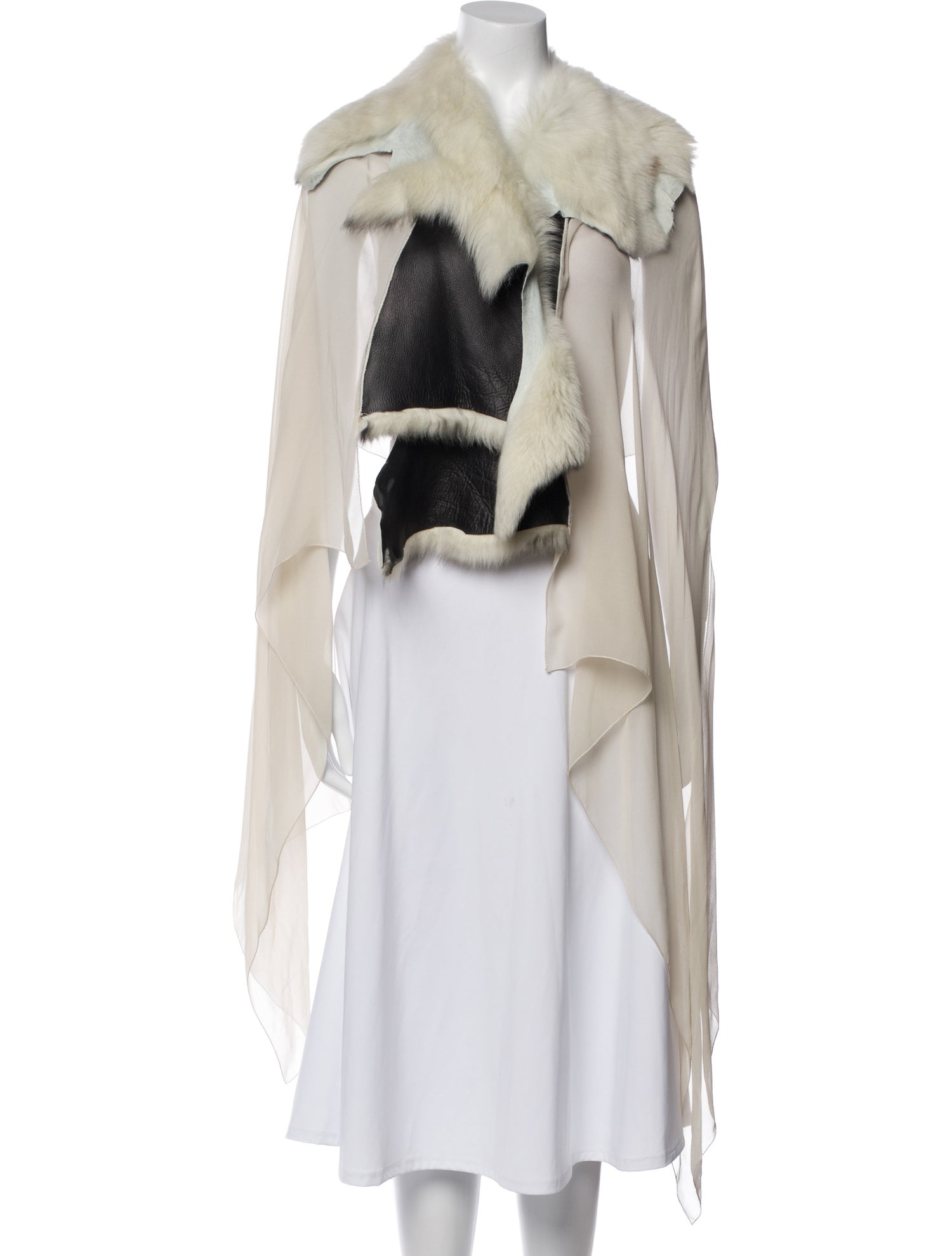 Rozae Nichols Silk One-Shoulder Tunic