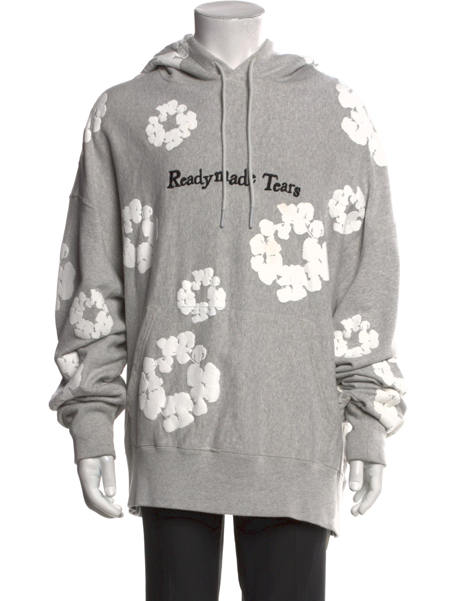 READYMADE x Denim Tears Cotton Wreath Graphic Print Hoodie