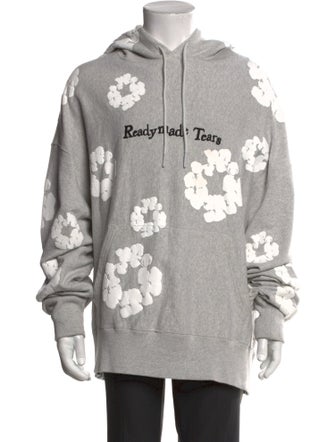 READYMADE x Denim Tears Cotton Wreath Graphic Print Hoodie