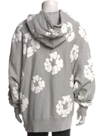 READYMADE x Denim Tears Cotton Wreath Graphic Print Hoodie