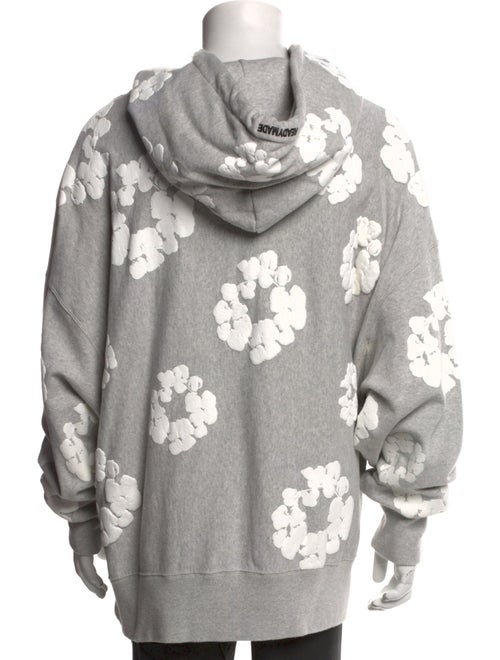 READYMADE x Denim Tears Cotton Wreath Graphic Print Hoodie