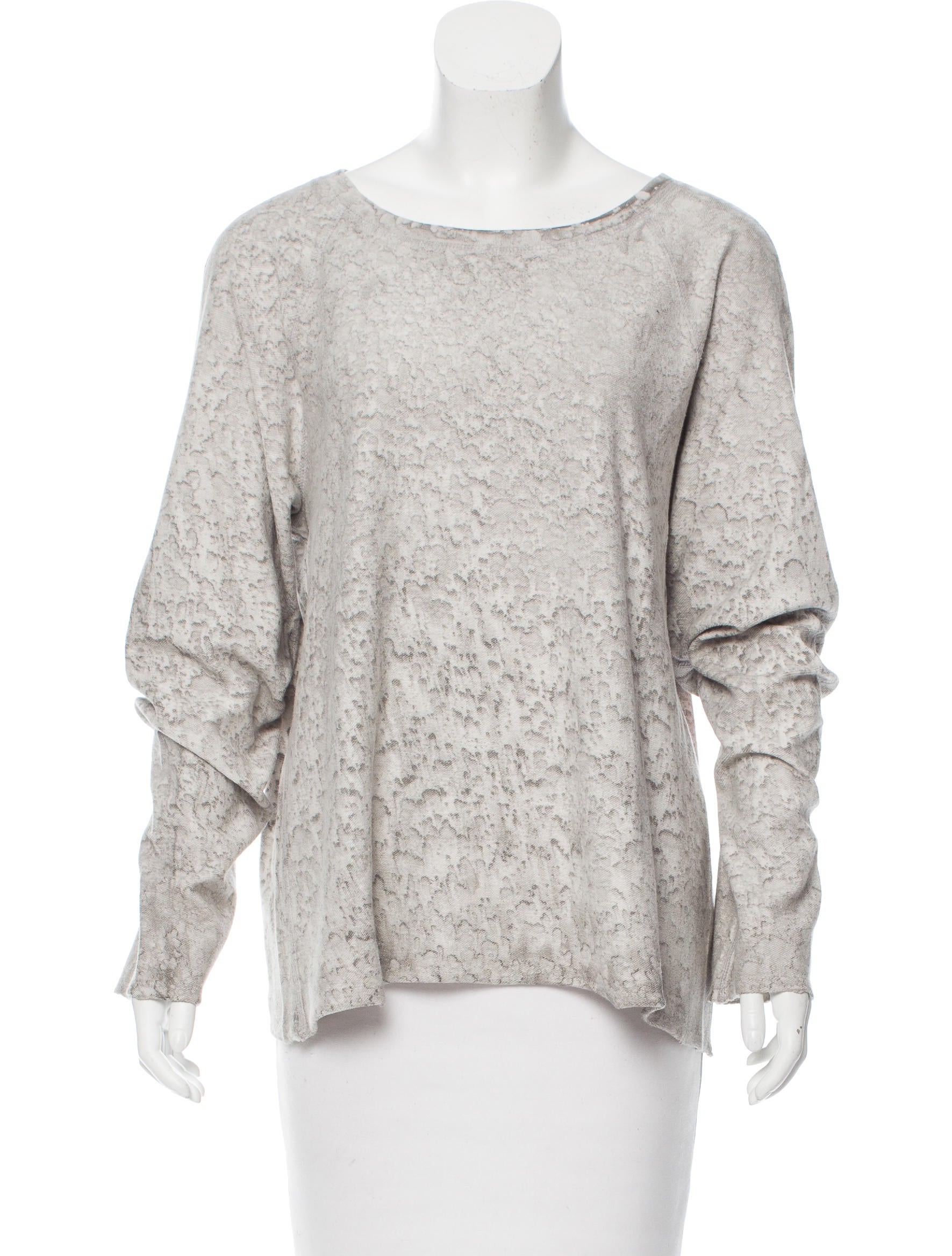 Raquel Allegra Pattern Print Sweater w/ Tags - Clothing - WRQLL26091 The Re...