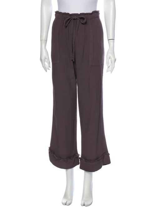 Raquel Allegra Flared Pants Grey