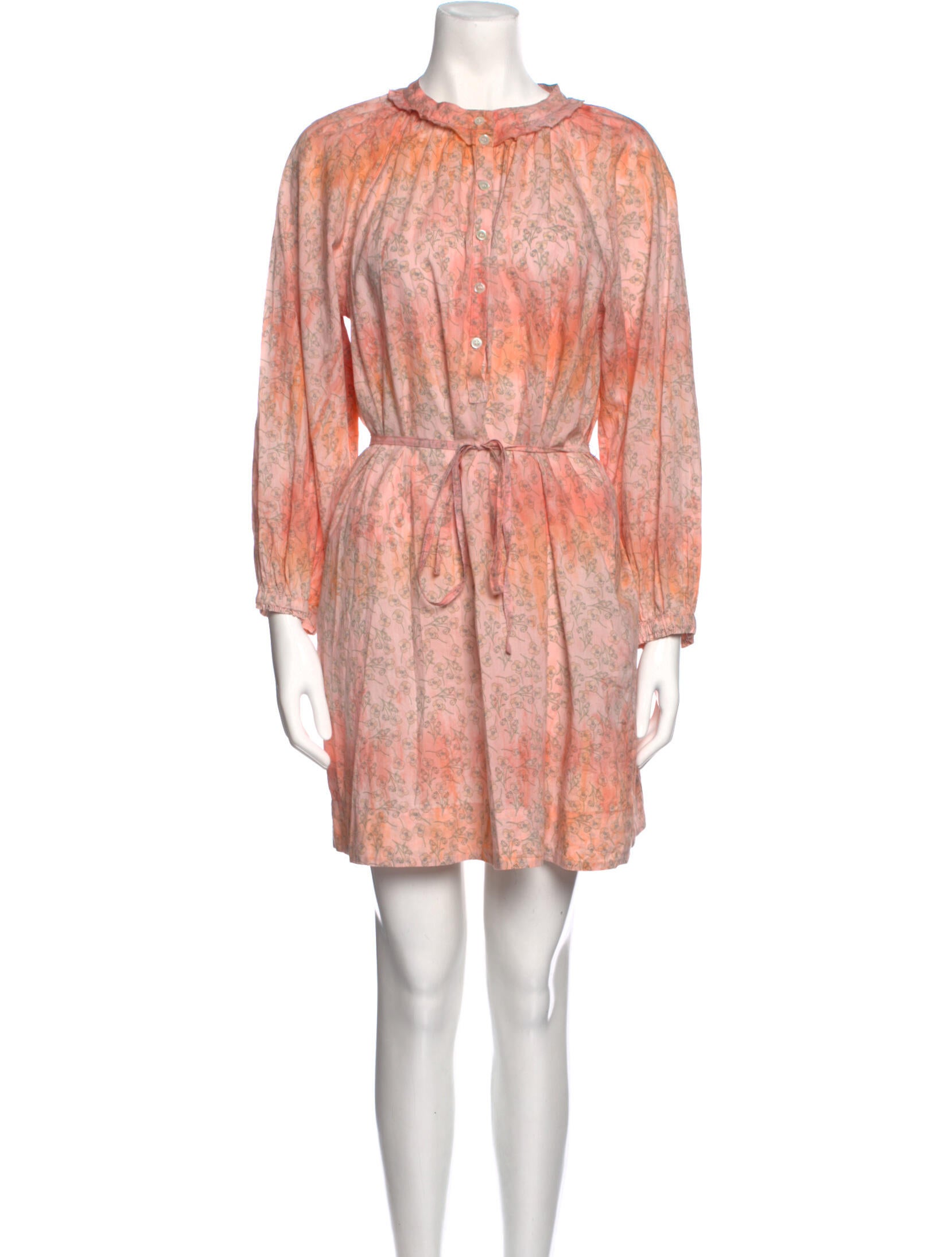 Raquel Allegra Printed Mini Dress