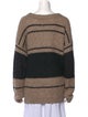 Raquel Allegra Baby Alpaca Striped Sweater