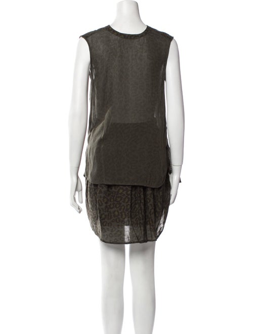 Raquel Allegra Animal Print Skirt Set