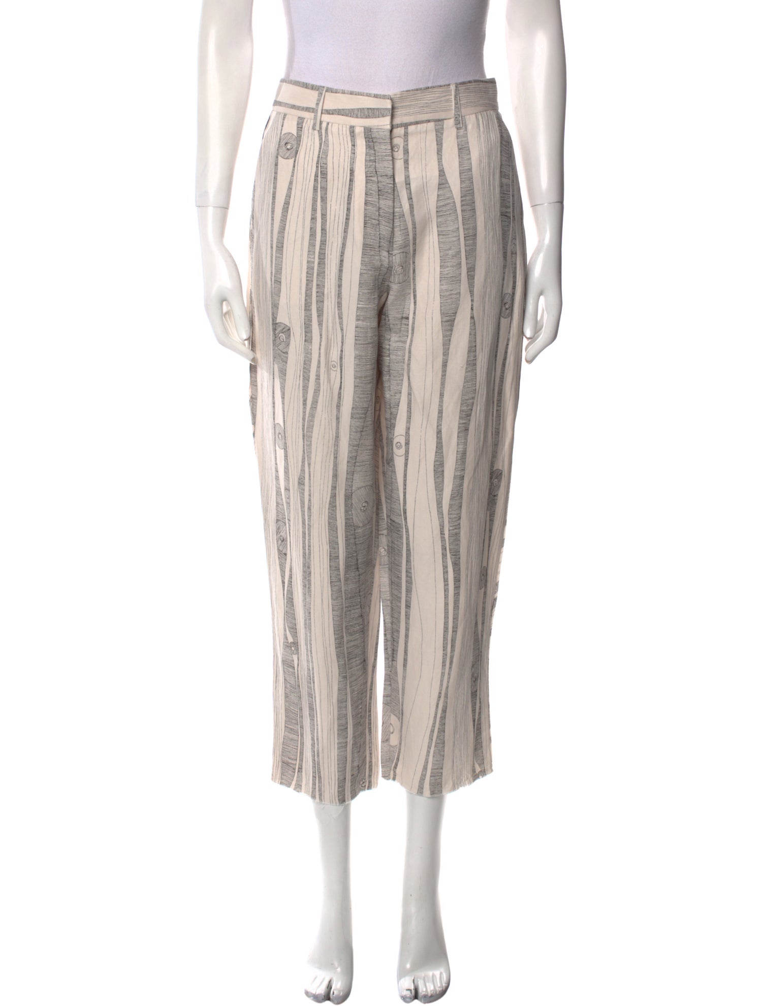 Raquel Allegra Linen Straight Leg Pants w/ Tags