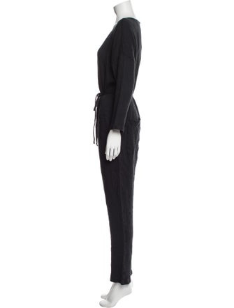 Raquel Allegra Scoop Neck Jumpsuit