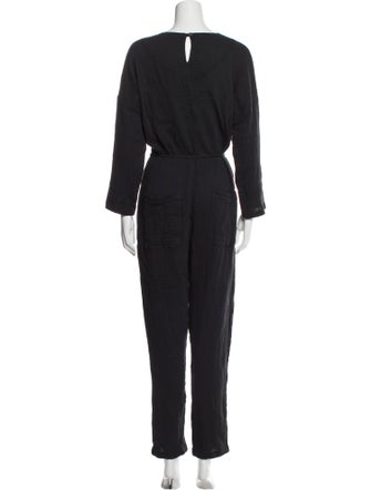 Raquel Allegra Scoop Neck Jumpsuit