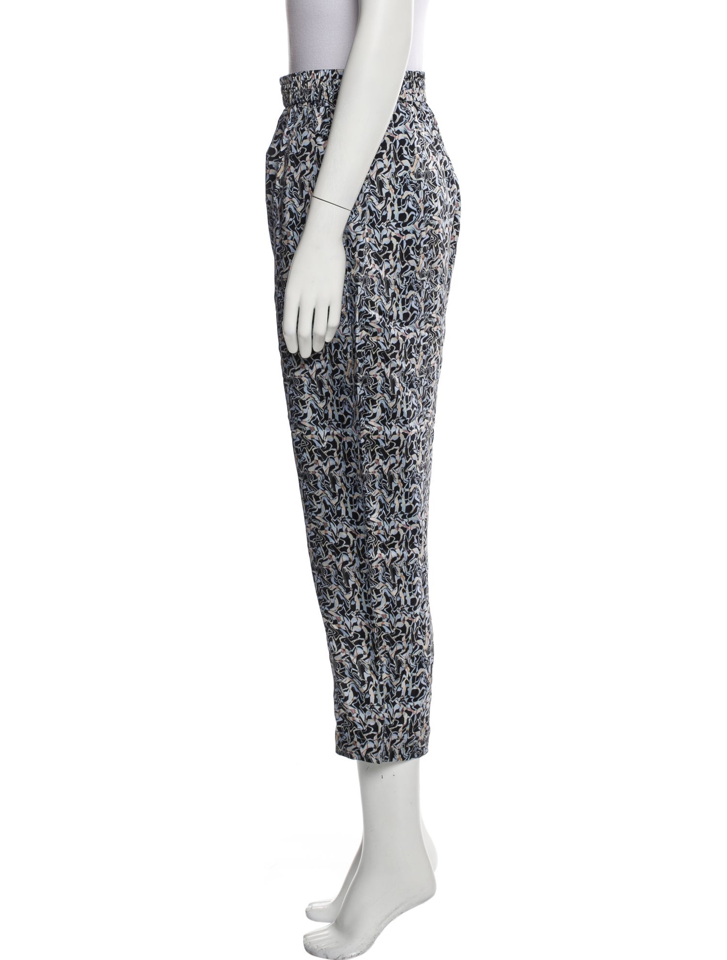 Raquel Allegra Printed Straight Leg Pants