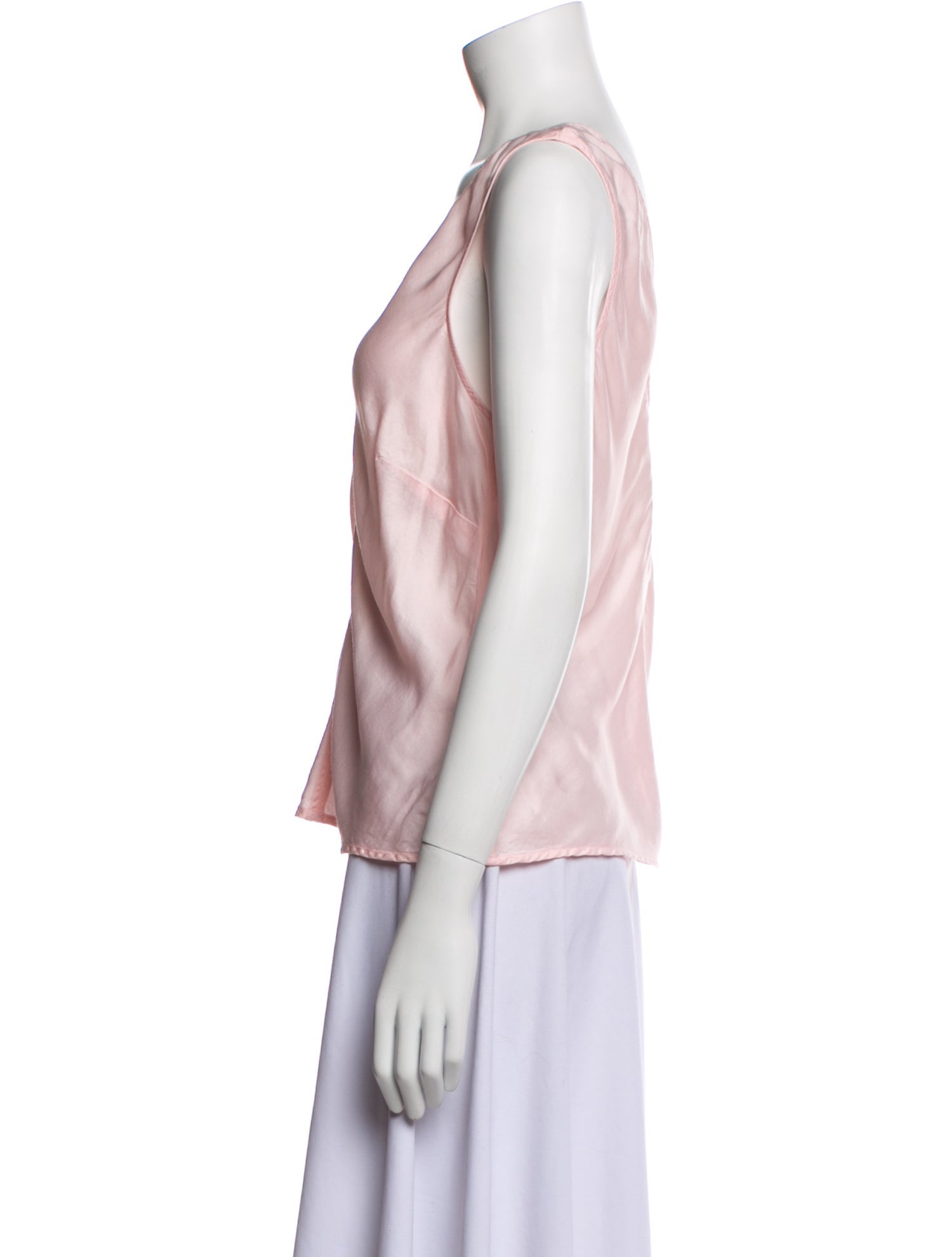 Raquel Allegra V-Neck Sleeveless Top w/ Tags