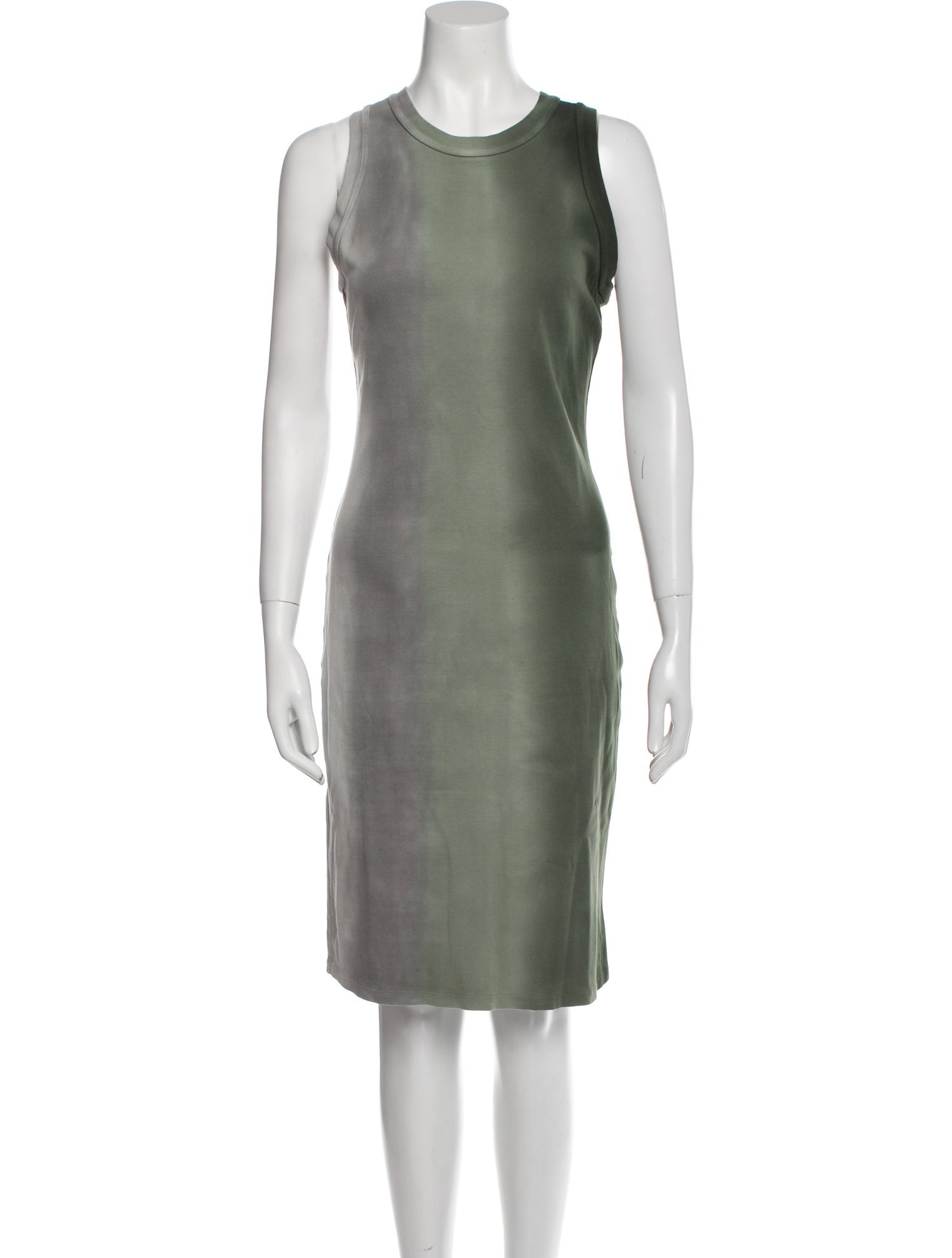 Raquel Allegra Crew Neck Knee-Length Dress