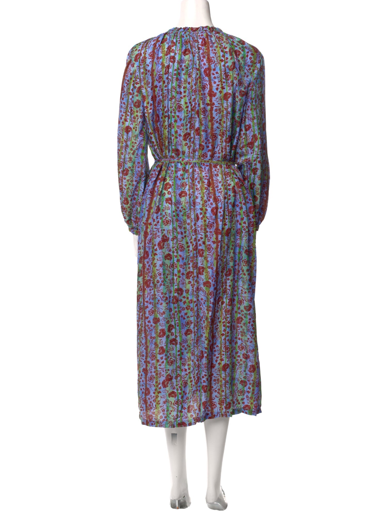 knee length dresses for ladies Buy Raquel Lace Up Floral Maxi Dress Online