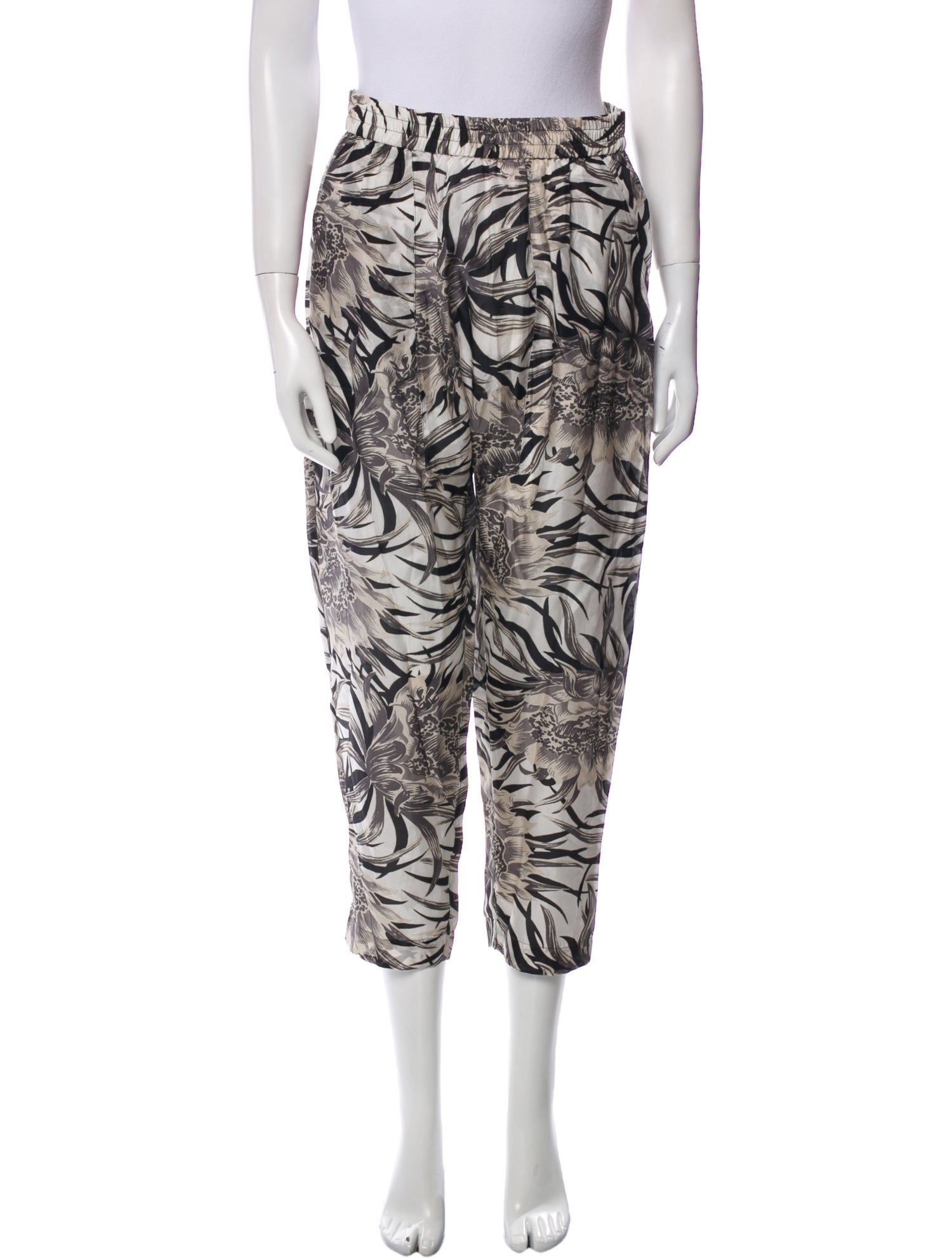 Raquel Allegra Printed Straight Leg Pants