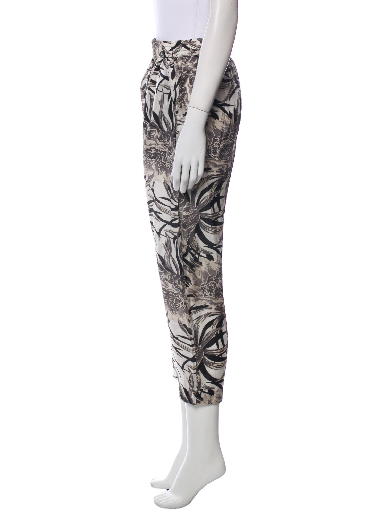 Raquel Allegra Printed Straight Leg Pants