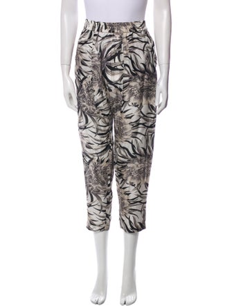 Raquel Allegra Printed Straight Leg Pants