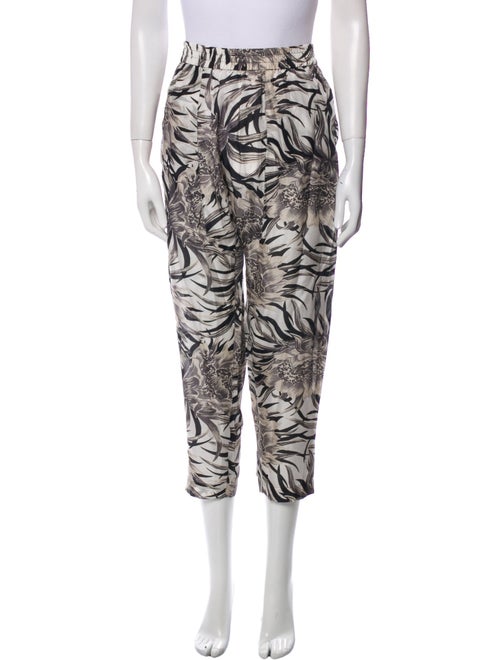 Raquel Allegra Printed Straight Leg Pants