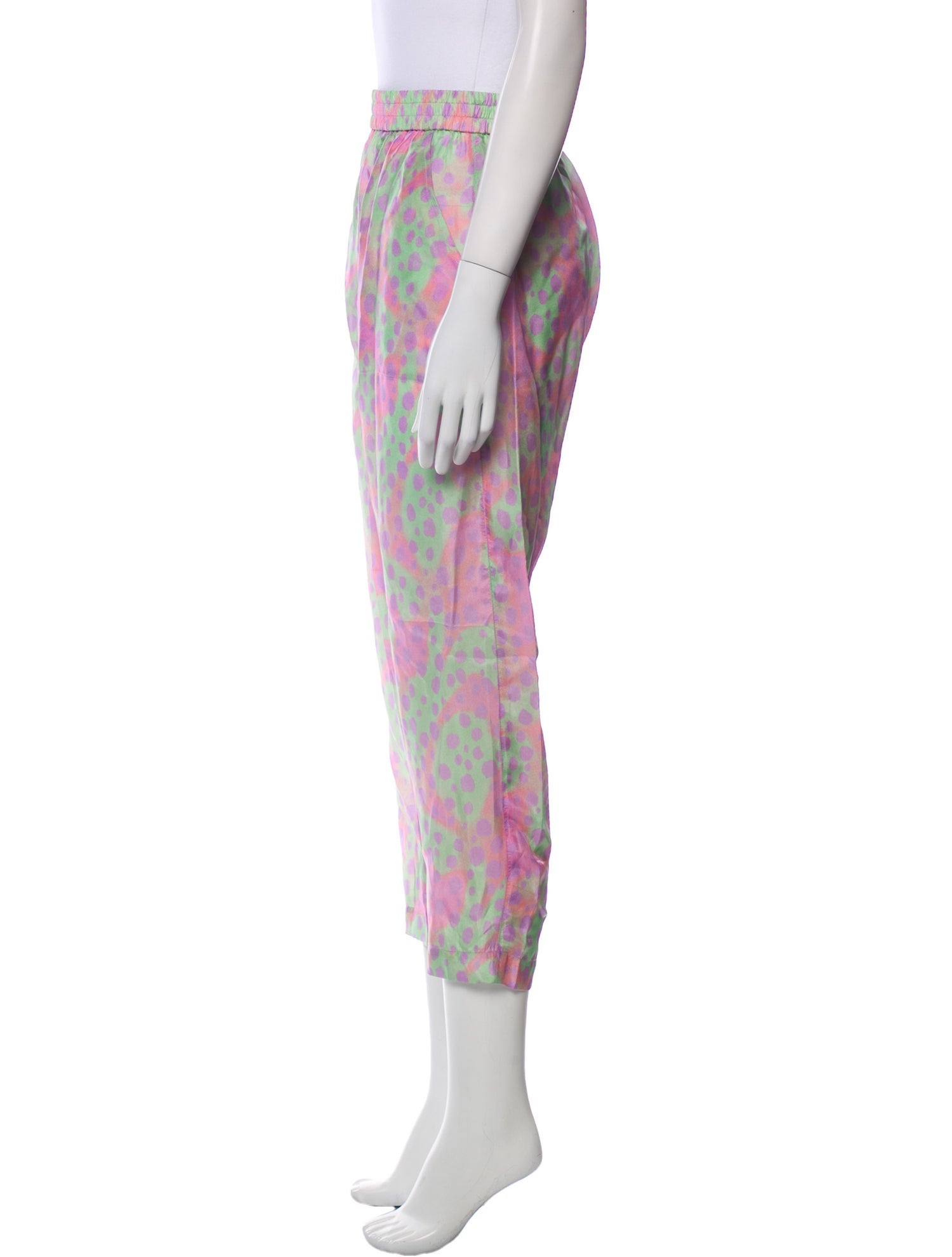 Raquel Allegra Striped Straight Leg Pants