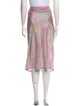 Raquel Allegra Printed Knee-Length Dress