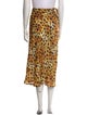 Raquel Allegra Animal Print Midi Length Skirt