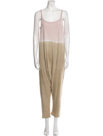 Raquel Allegra Scoop Neck Jumpsuit