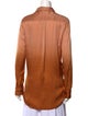 Raquel Allegra Long Sleeve Button-Up Top
