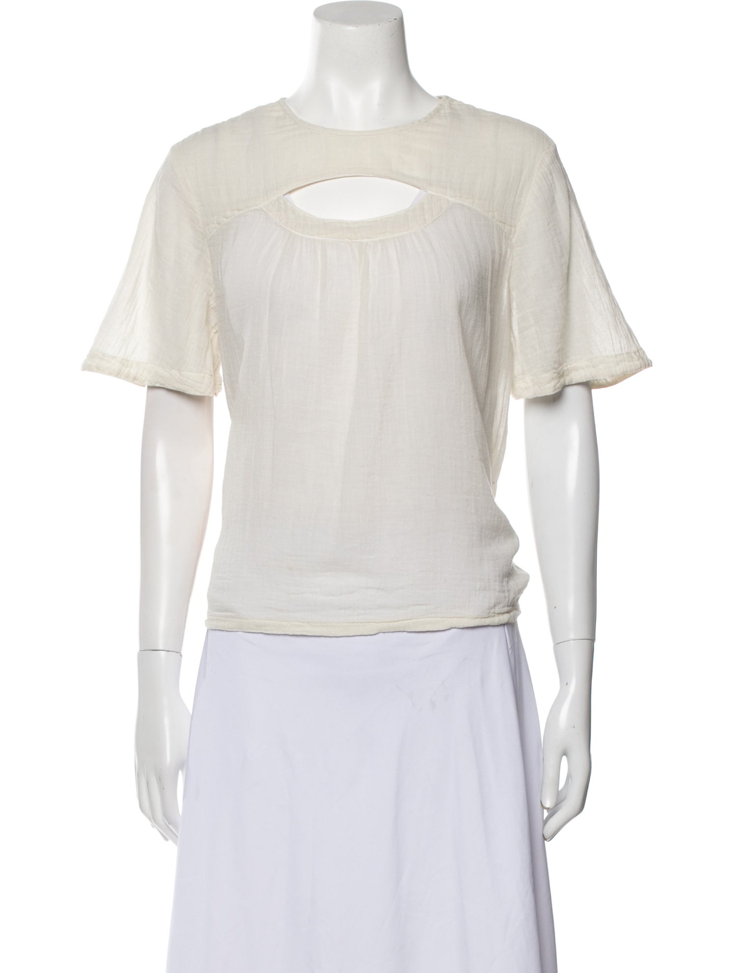 Raquel Allegra Crew Neck Short Sleeve T-Shirt