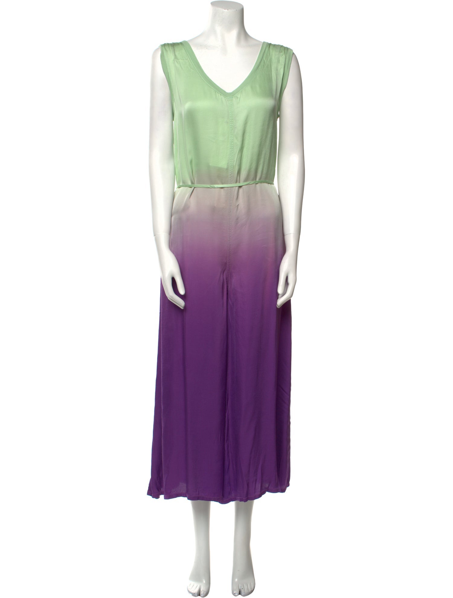 Raquel Allegra Tie Neck Jumpsuit