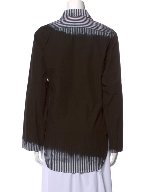 Raquel Allegra Long Sleeve Button-Up Top