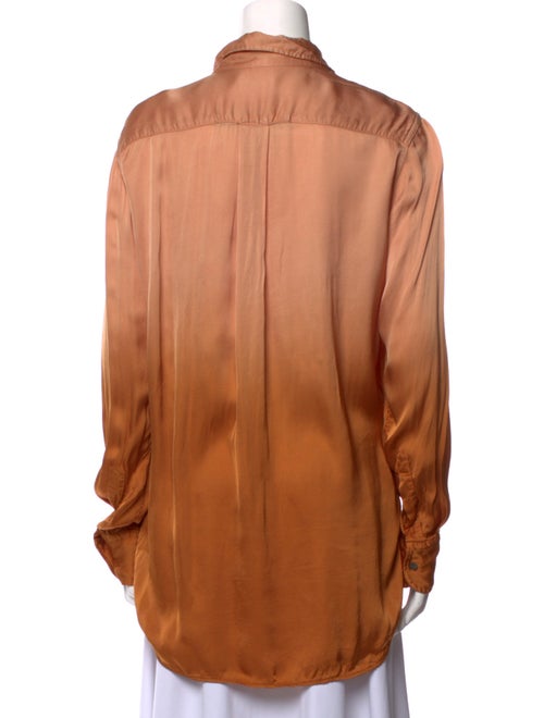 Raquel Allegra Long Sleeve Button-Up Top