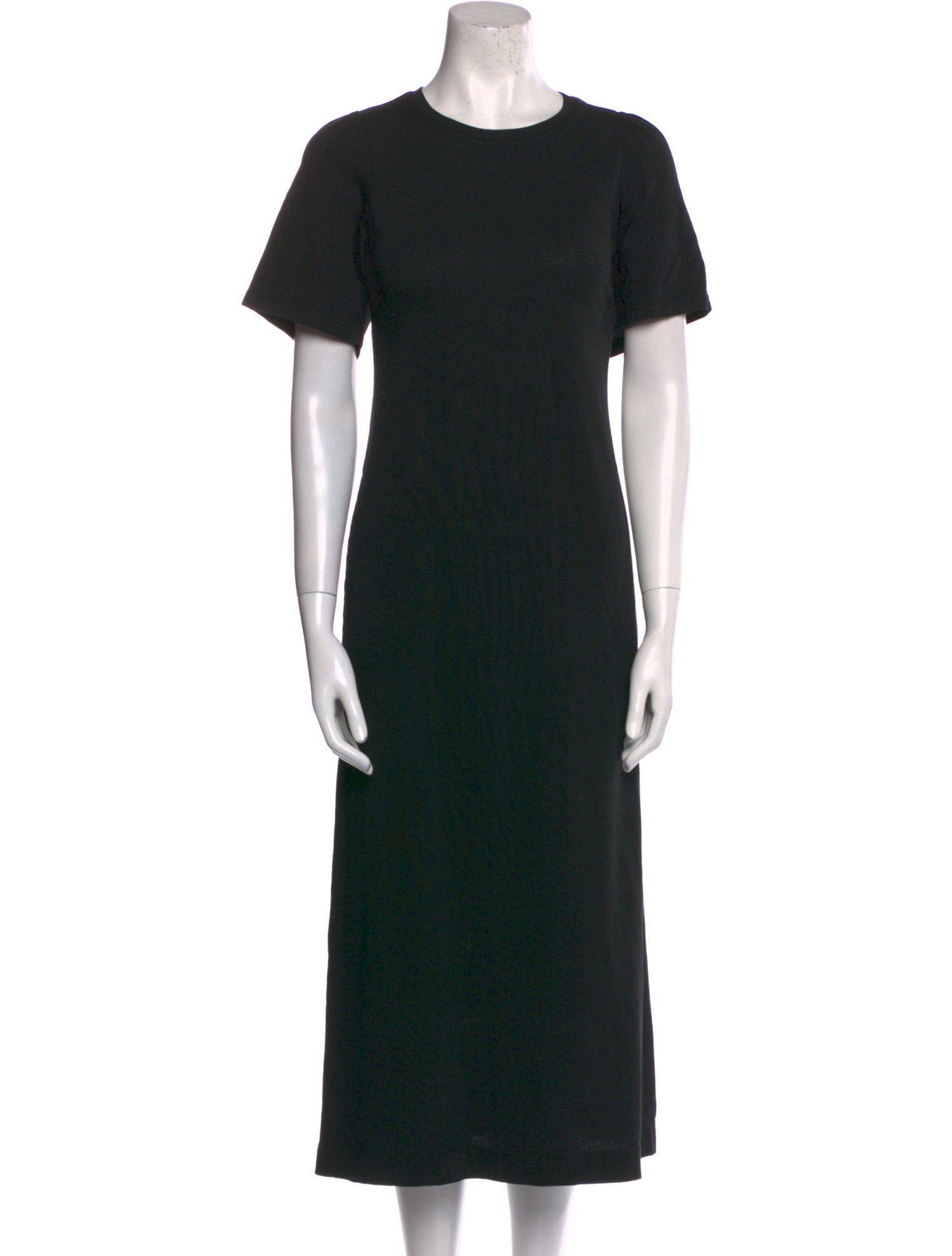 Raquel Allegra Crew Neck Long Dress