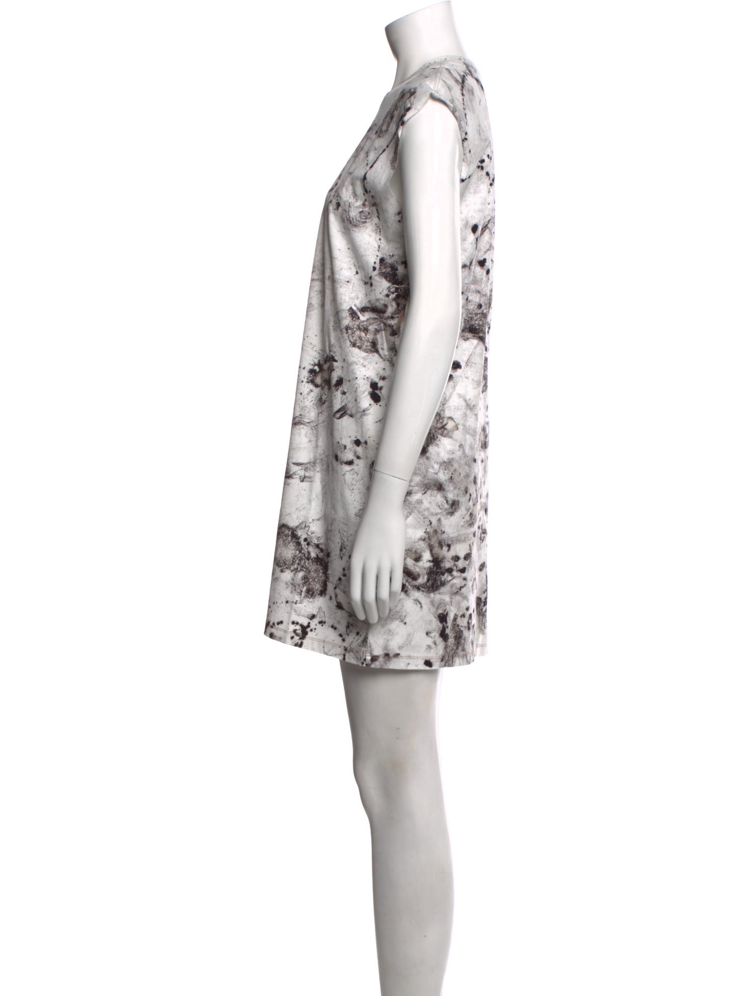 Raquel Allegra Printed Mini Dress