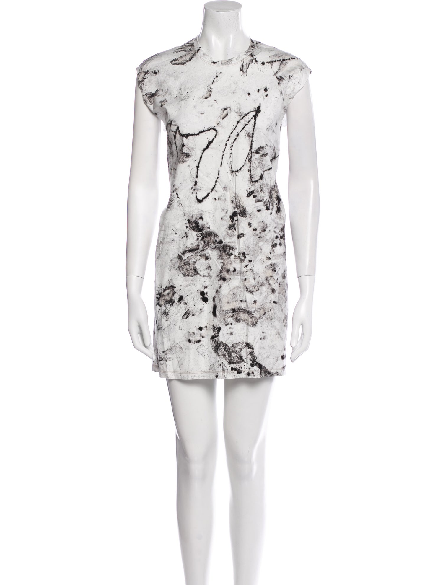 Raquel Allegra Printed Mini Dress