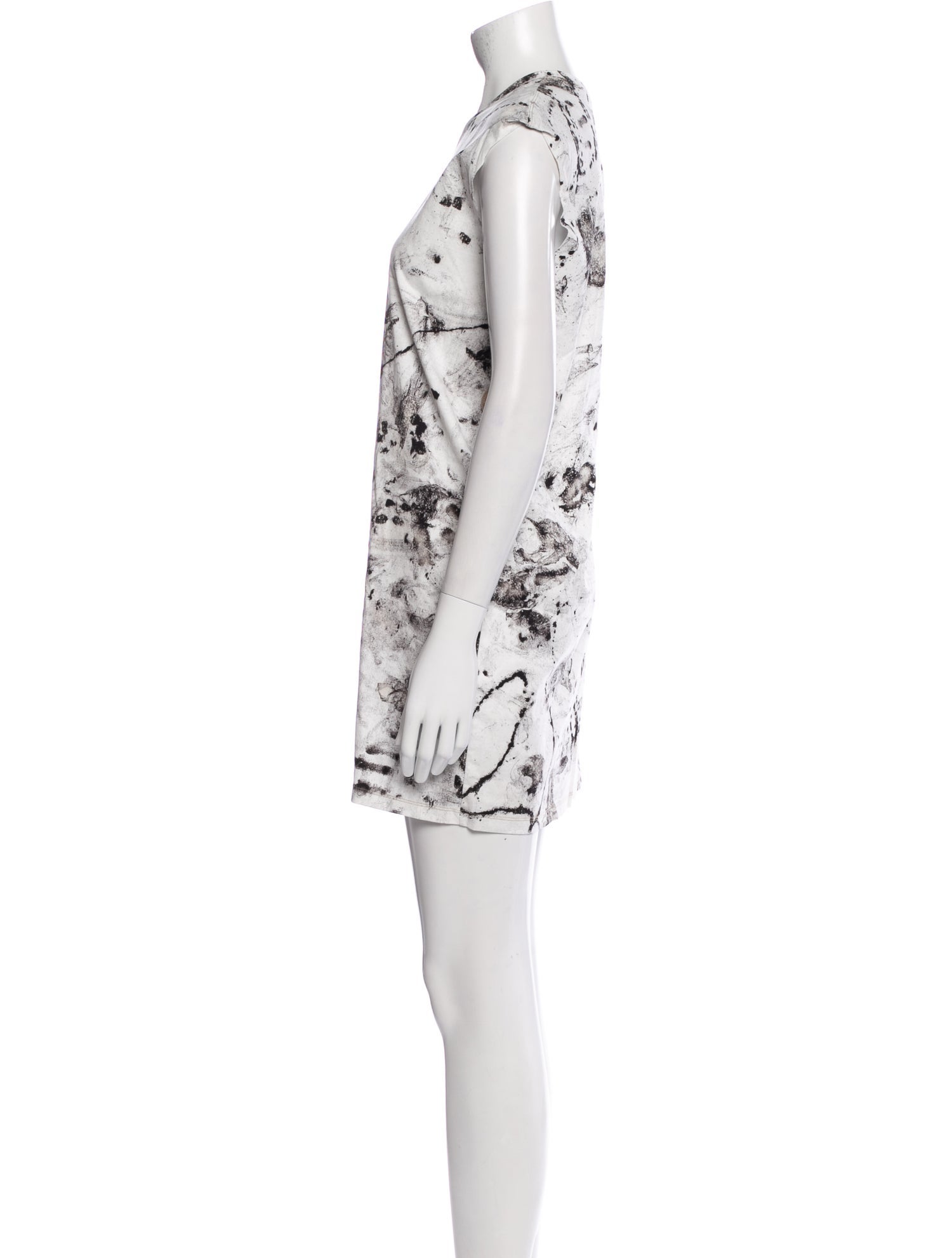 Raquel Allegra Printed Mini Dress