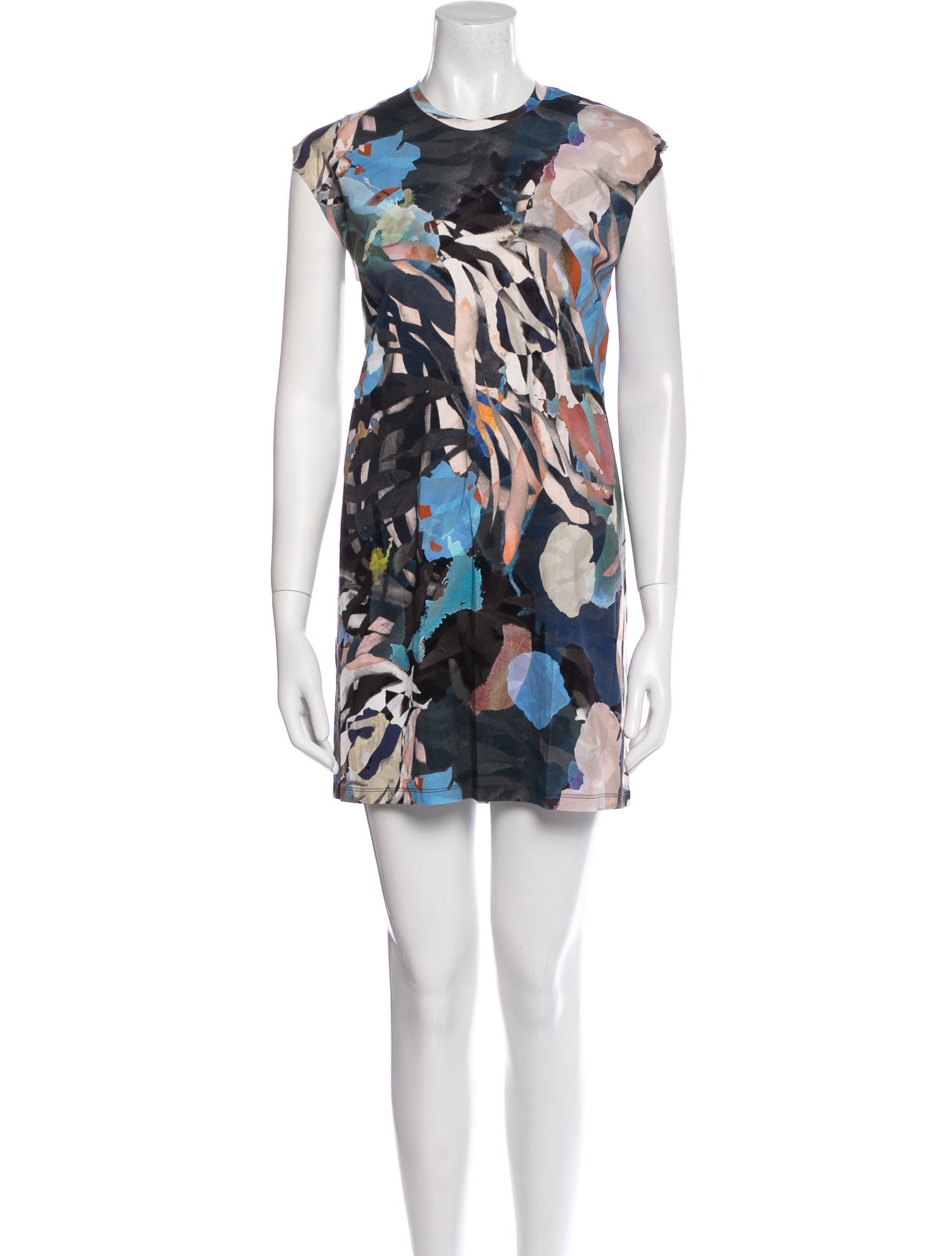 Raquel Allegra Printed Mini Dress