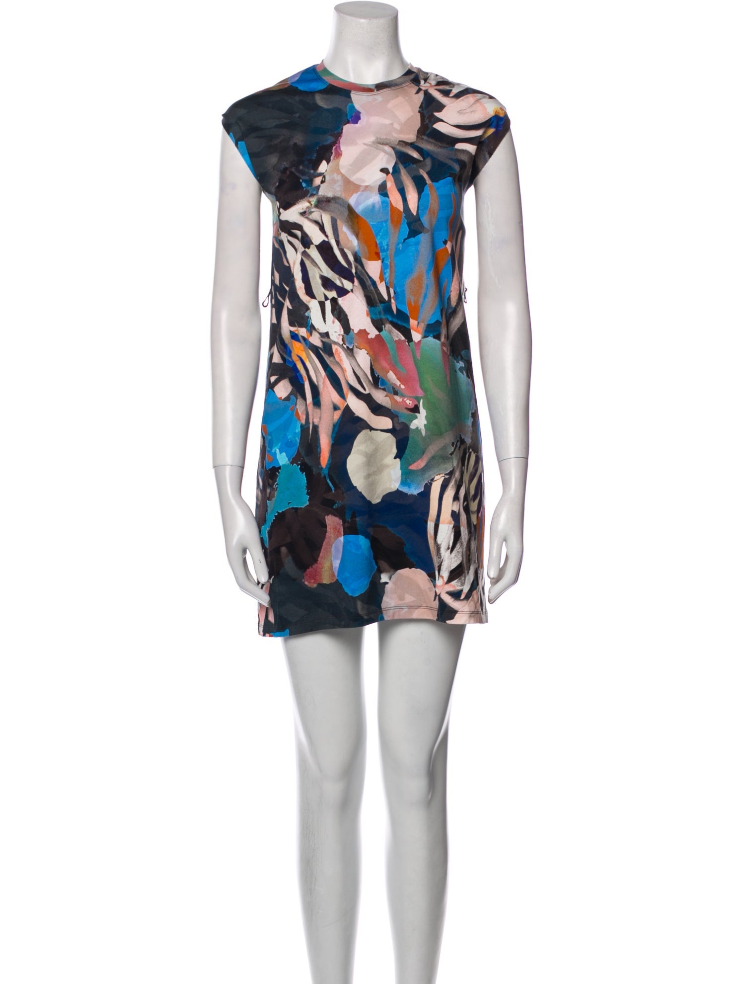 Raquel Allegra Printed Mini Dress